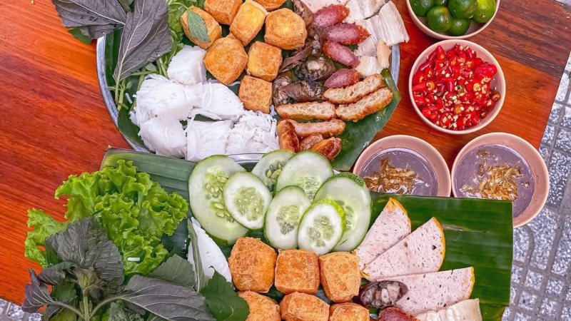 bún đậu nhà cuội