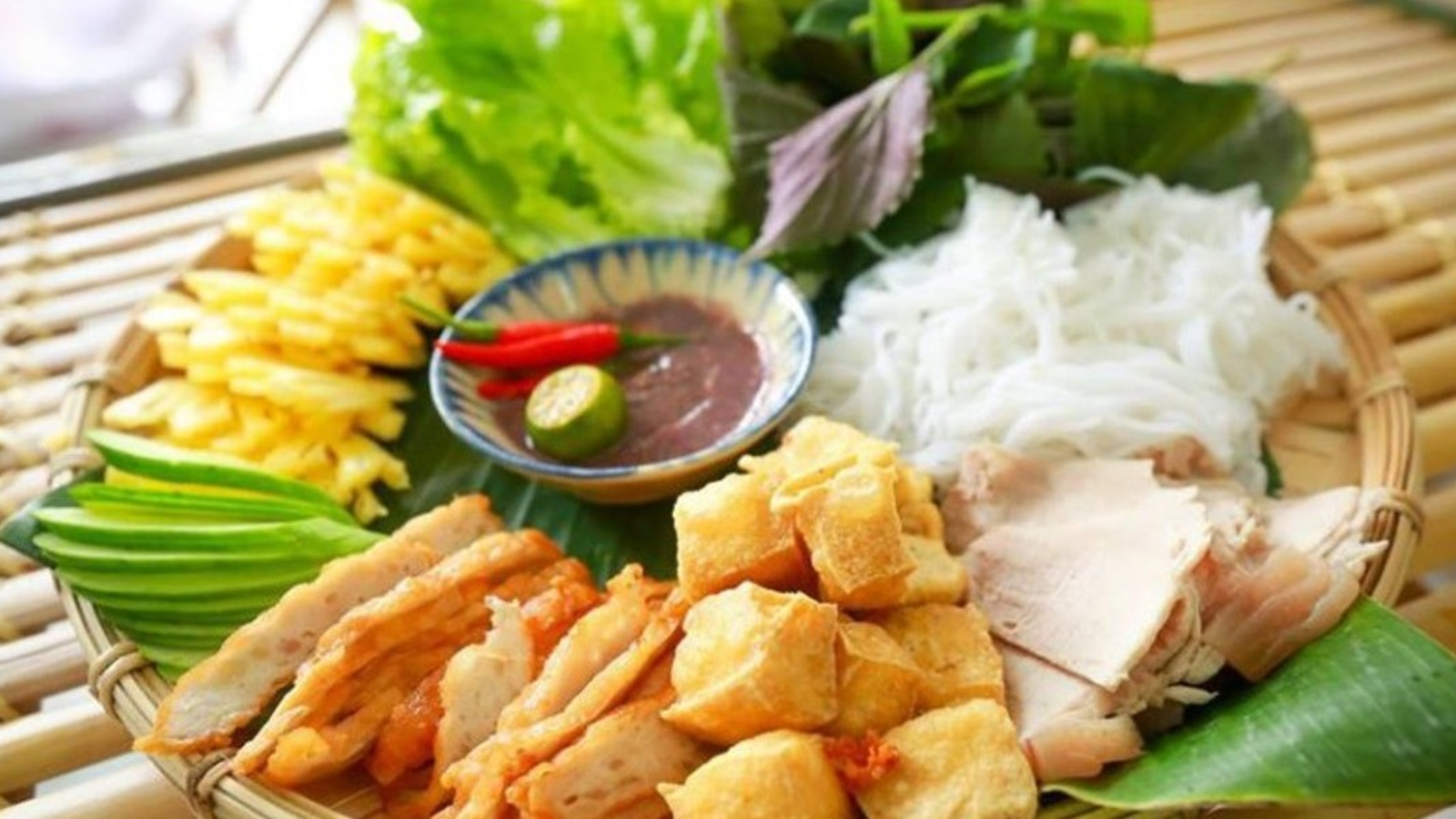 bún đậu mắm tôm