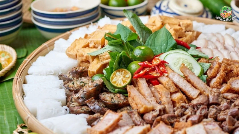 làm bún đậu mắm tôm